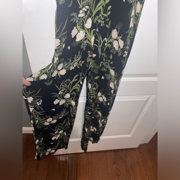 New! Reformation Arielle Lemongrass Deep V Jumpsuit 🌻 Size 0 - Picture 10 of 12